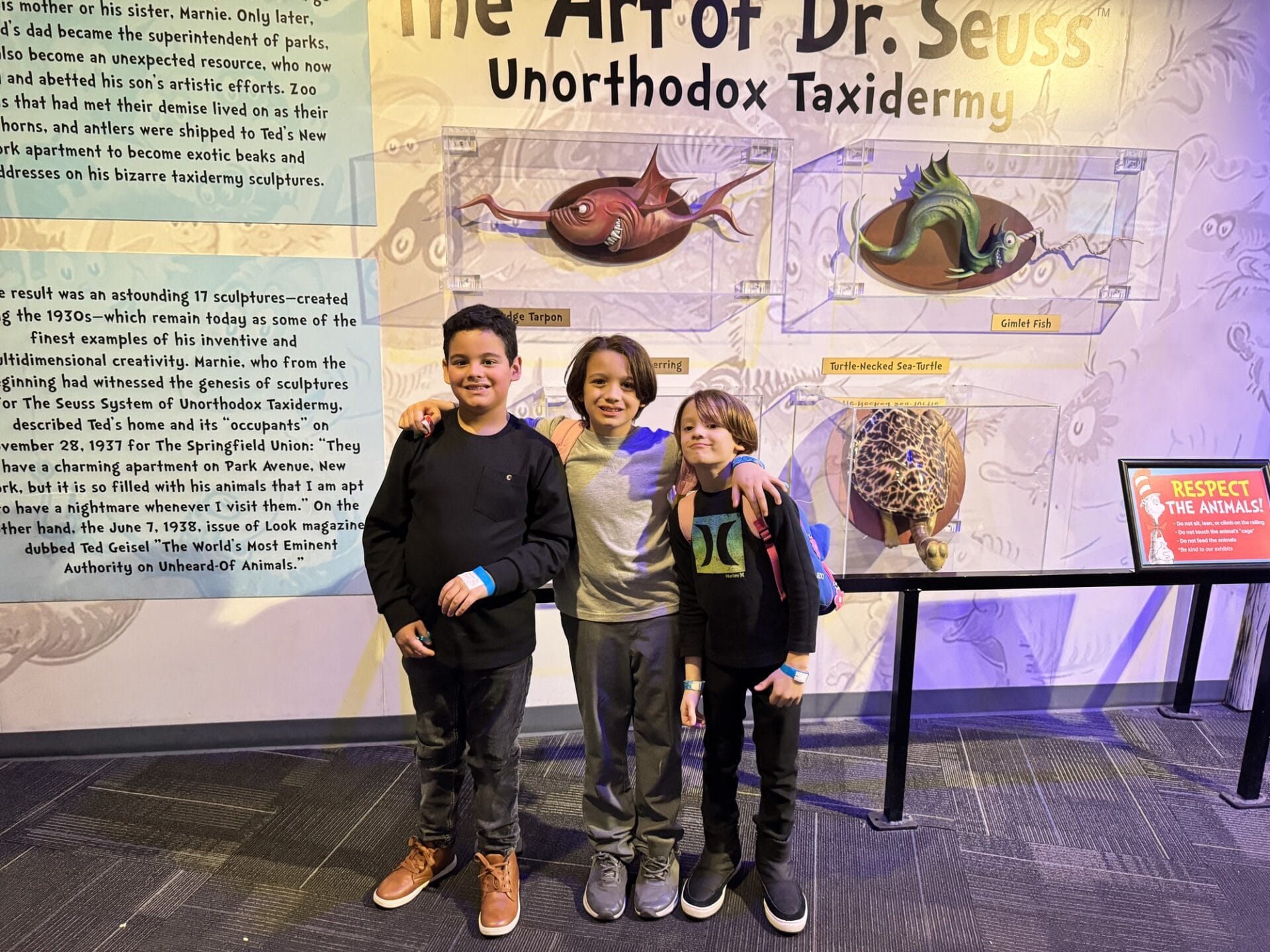 chicos en el WonderWorks Elementary Meet Up