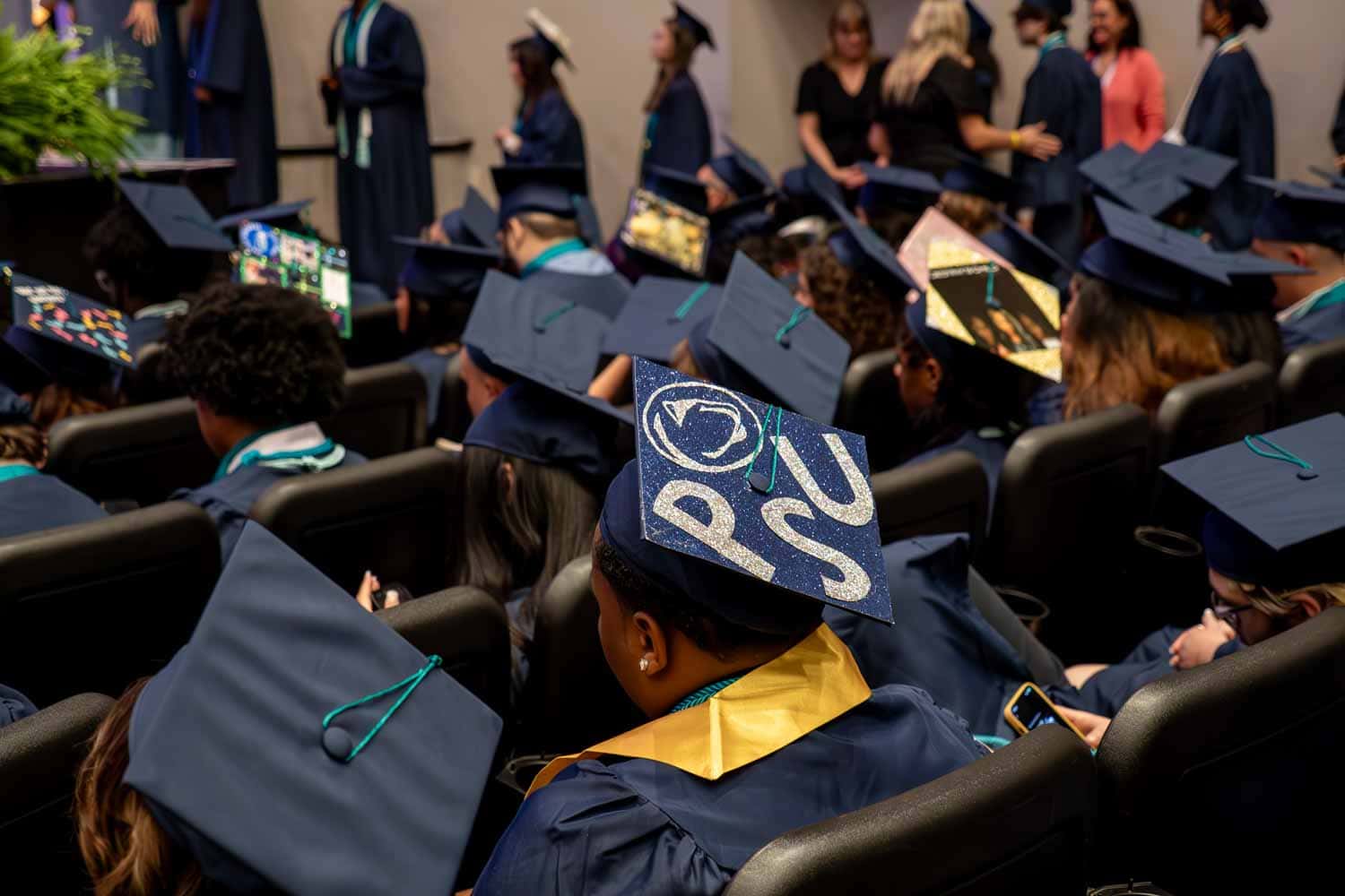 sombreros de graduación
