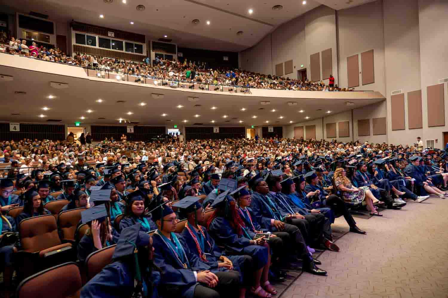 auditorio de graduación